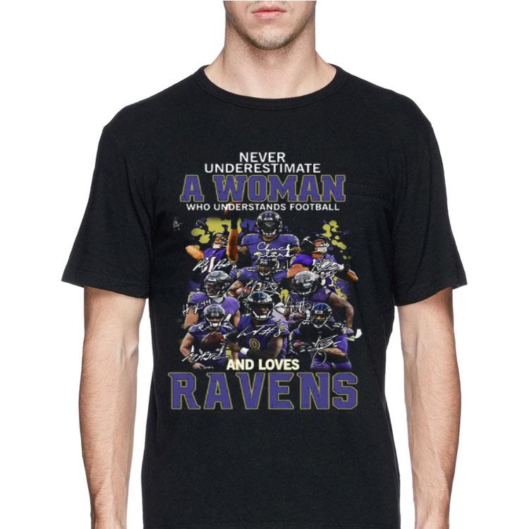 Never Underestimate A woman Who Understands Football And Loves Ravens shirt 12 Never Underestimate A woman Who Understands Football And Loves Ravens shirt