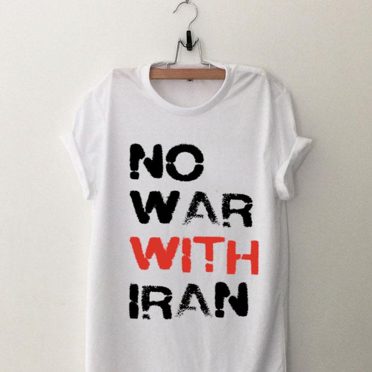 No War With Iran shirt 9