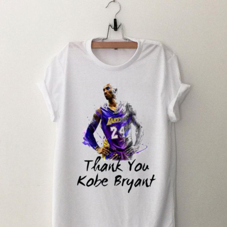 Rip Kobe Bryant Thank You shirt 8