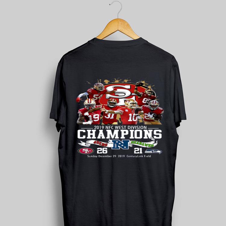 San Francisco 49ers 2019 NFc West Division Champions 49ers vs Seahawks shirt 9