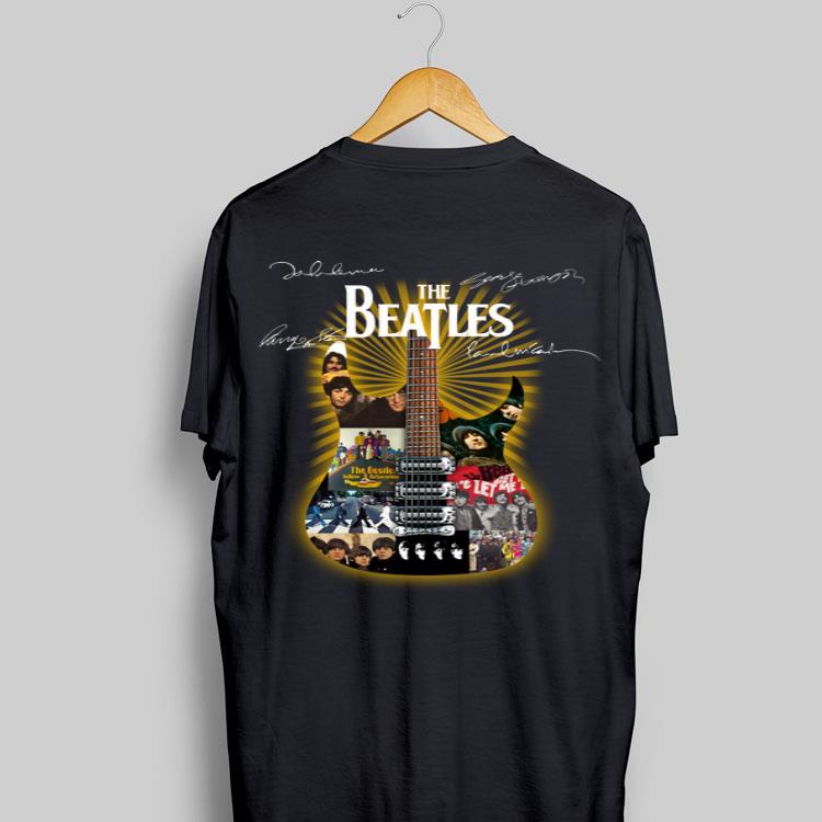 Signatures The Beatles Guitarist shirt 9