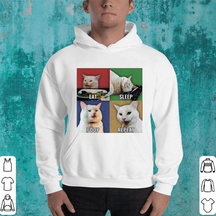 Smudge Cat meme eat sleep poop repeat shirt 10 Smudge Cat meme eat sleep poop repeat shirt