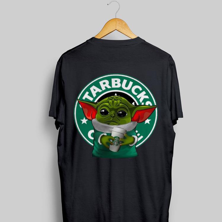 Star Wars Baby Yoda Hug Starbuck Coffee shirt 8