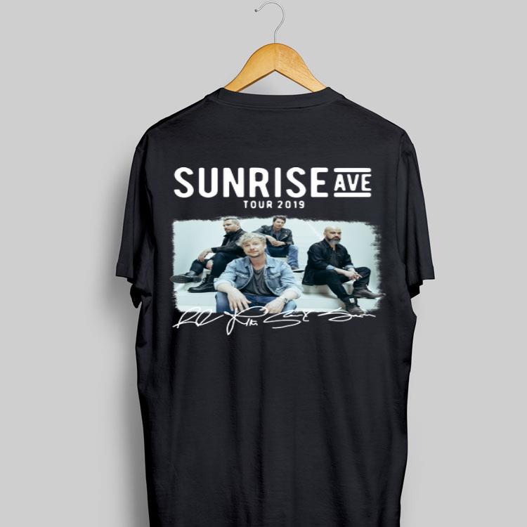 Sunrise Avenue Tour 2019 Little Bit Love Signatures shirt 8