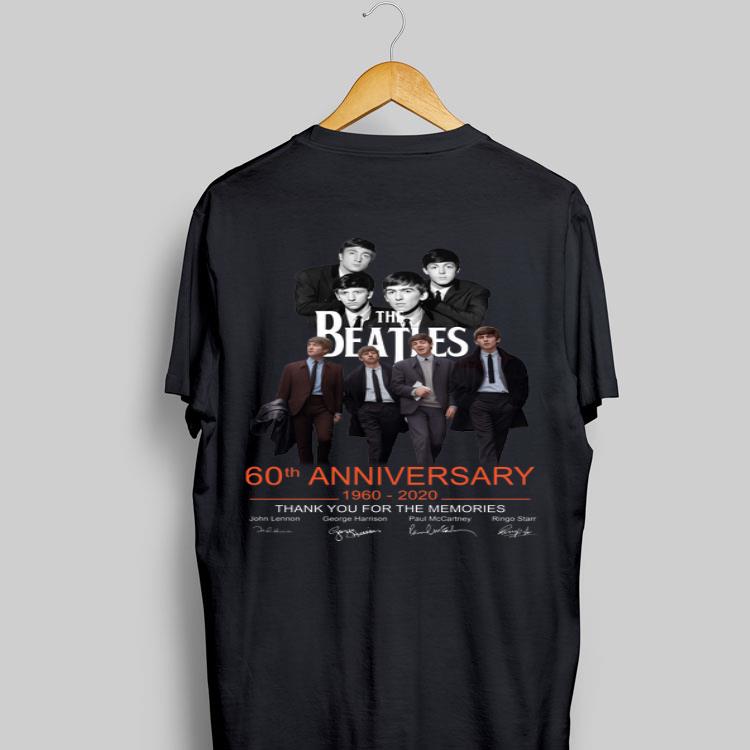 The Beatles 60th anniversary 1960-2020 thank you for the memorie shirt 9