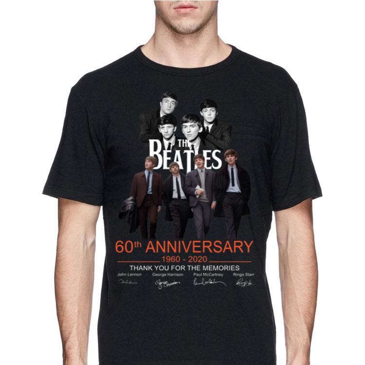 The Beatles 60th anniversary 1960-2020 thank you for the memorie shirt 12 The Beatles 60th anniversary 1960-2020 thank you for the memorie shirt