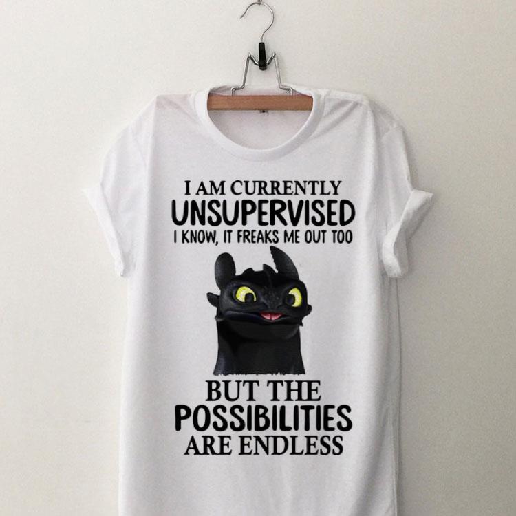 Toothless i am currently unsupervised i know it freaks me out shirt 9