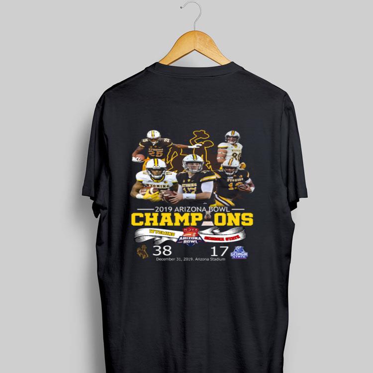 Wyoming Cowboys vs Georgia State Panthers Champions 2019 Arizona Bowl shirt 8