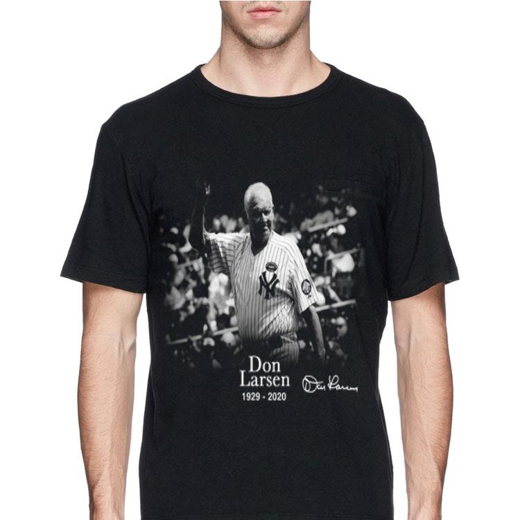 Yankees Don Larsen 1929 2020 Signature shirt 12 Yankees Don Larsen 1929 2020 Signature shirt