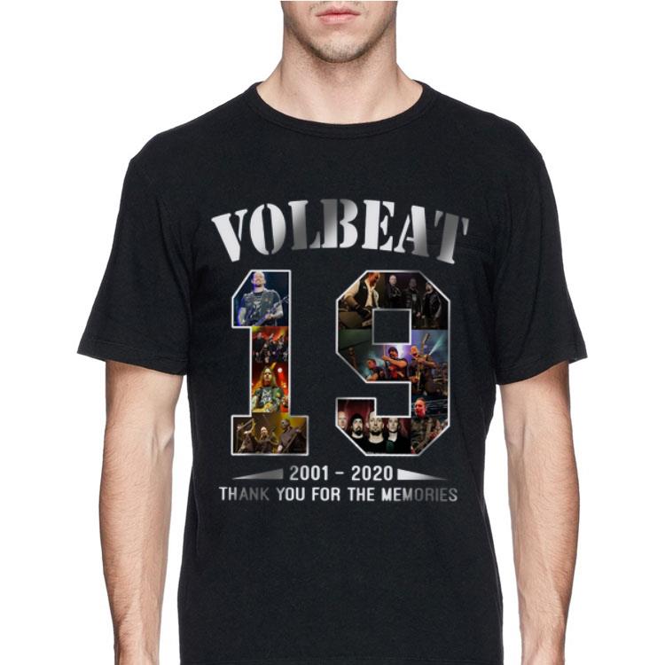 19 Years of VolBeat thank you for the memories shirt 12 19 Years of VolBeat thank you for the memories shirt