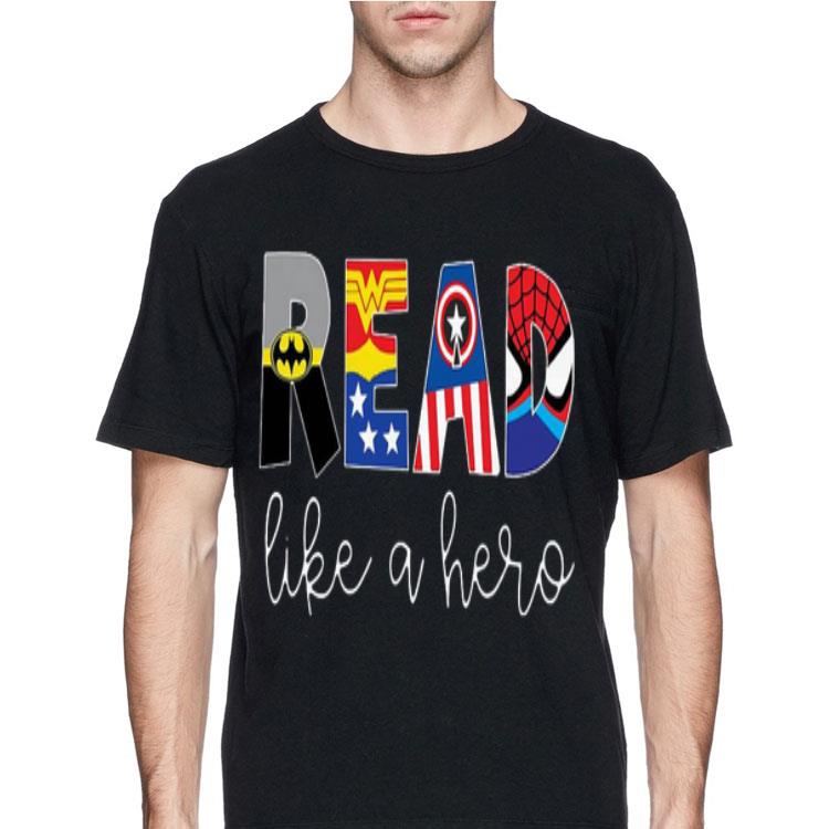 Avenger Read Like A Hero shirt 12 Avenger Read Like A Hero shirt