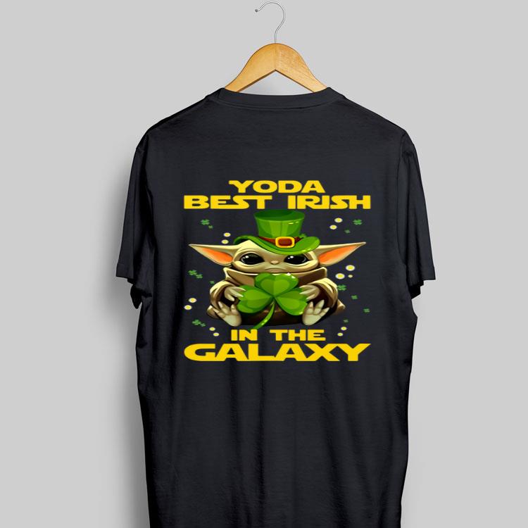 Baby Yoda Best Irish In The Galaxy shirt 8