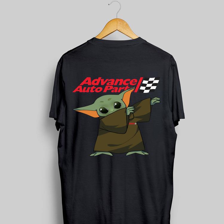 Baby Yoda Dabbing Advance Auto Parts shirt 8