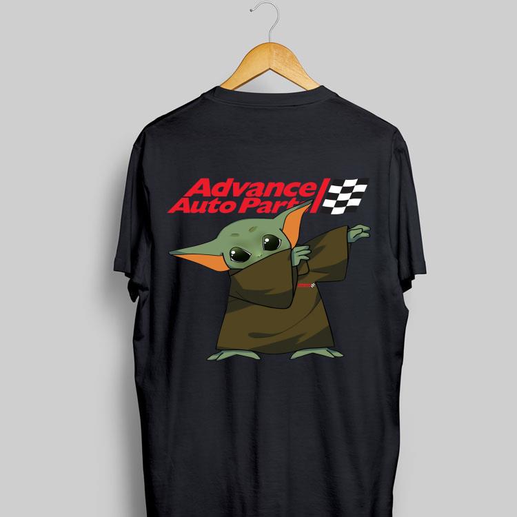 Baby Yoda Dabbing Advance Auto Parts shirt 9