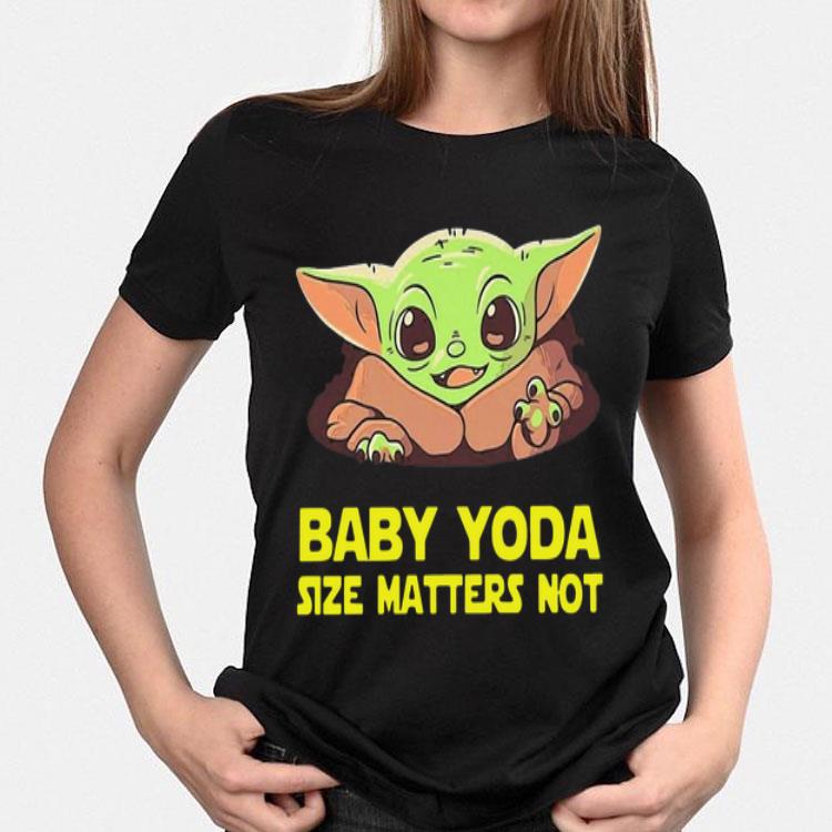 Baby Yoda Size Matters Not shirt 3 Baby Yoda Size Matters Not shirt 3