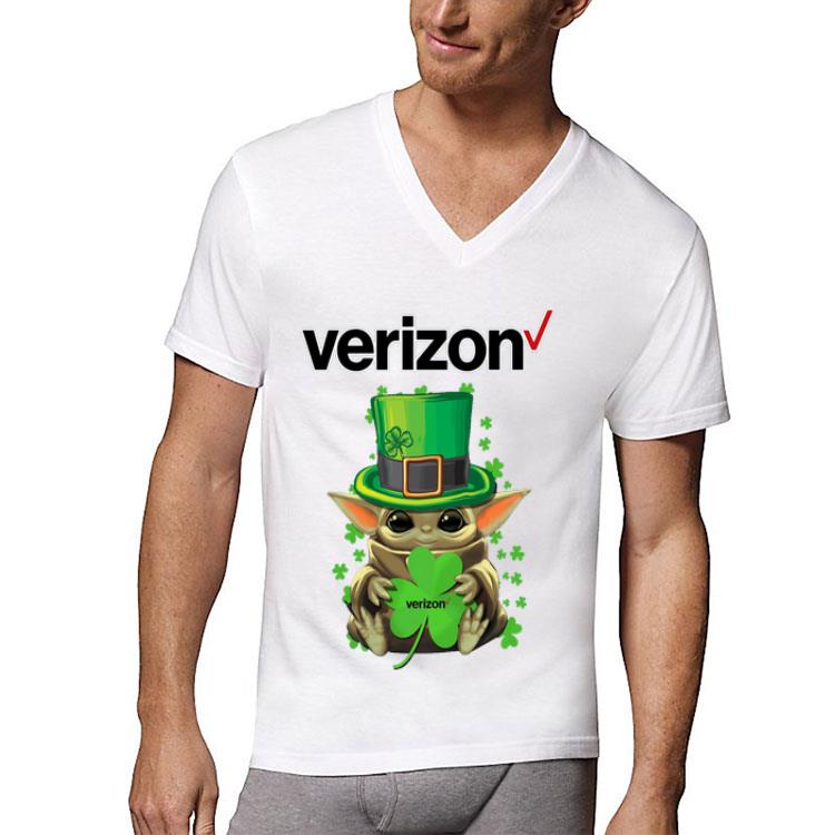 Baby Yoda Verizon Shamrock St.Patrick’s Day shirt 2 Baby Yoda Verizon Shamrock St.Patrick’s Day shirt 2