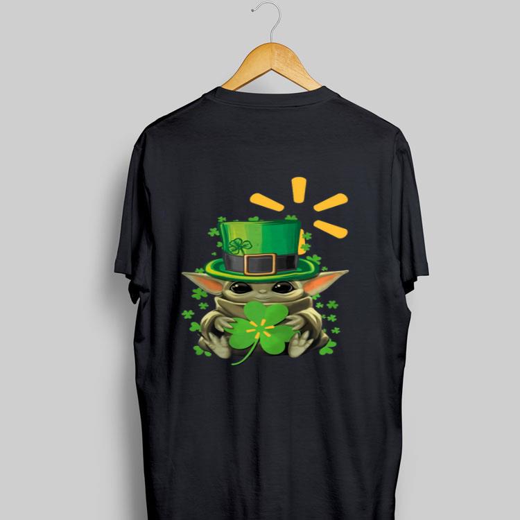 Baby Yoda Walmart Shamrock St. Patrick’s Day shirt 8
