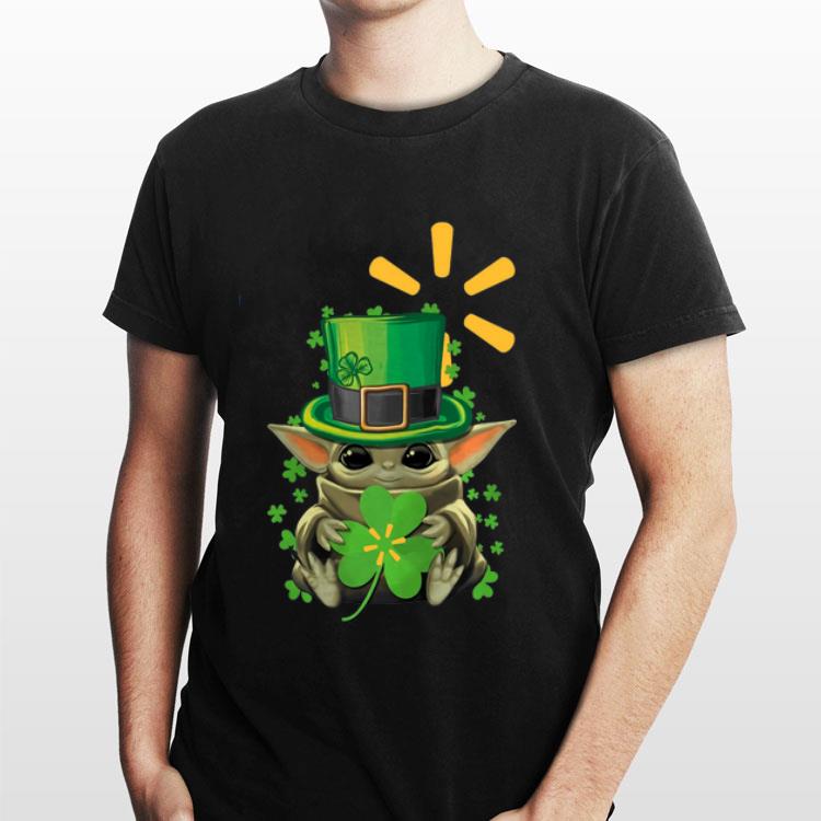 Baby Yoda Walmart Shamrock St. Patrick’s Day shirt 2 Baby Yoda Walmart Shamrock St. Patrick’s Day shirt 2