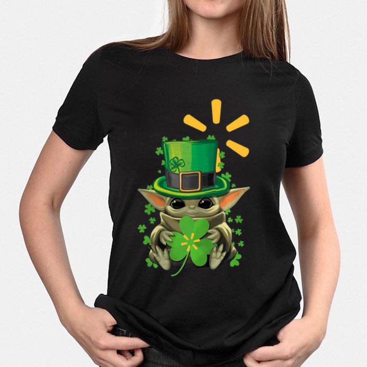 Baby Yoda Walmart Shamrock St. Patrick’s Day shirt 3 Baby Yoda Walmart Shamrock St. Patrick’s Day shirt 3