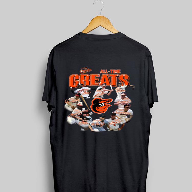 Baltimore Orioles all time greats signature shirt 9