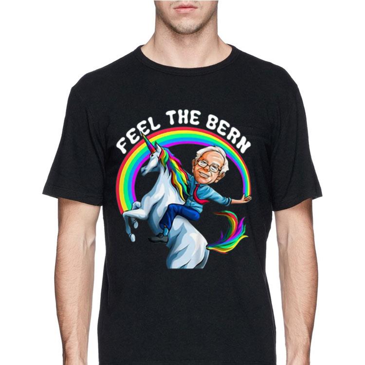 Bernie Riding unicorn Rainbow Feel The Bern shirt 12 Bernie Riding unicorn Rainbow Feel The Bern shirt