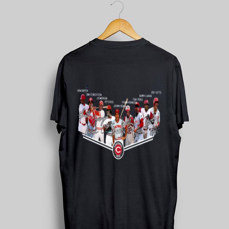 Cincinnati Reds Legends signature shirt 9
