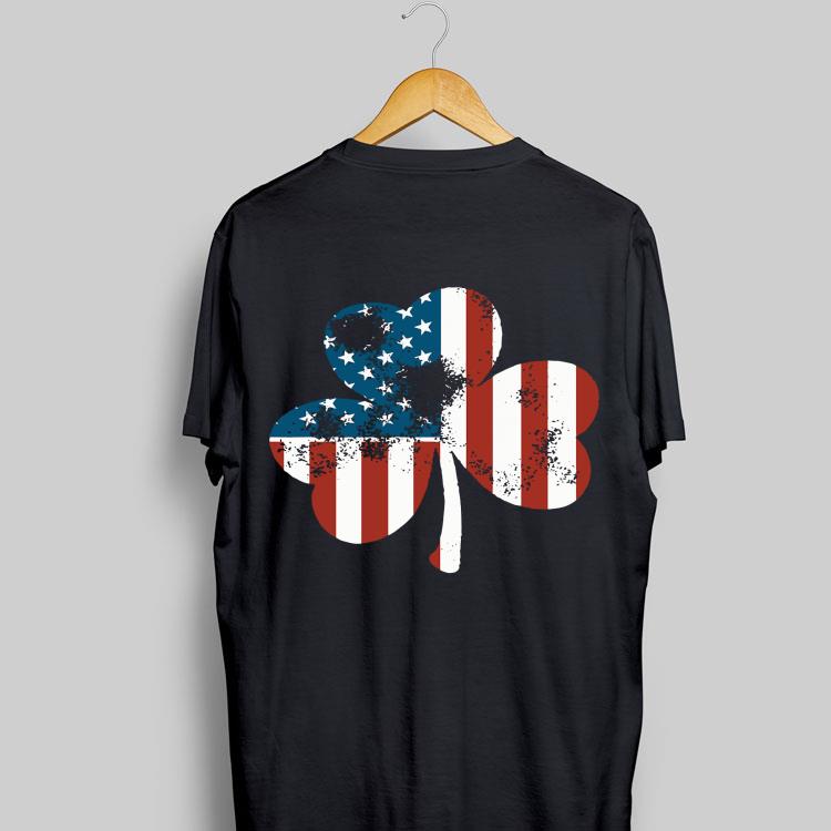 Flowers Irish American Flag shirt 9