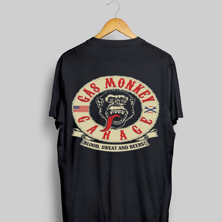 Gas Monkey Garage Blood Sweat And Beers shirt 9