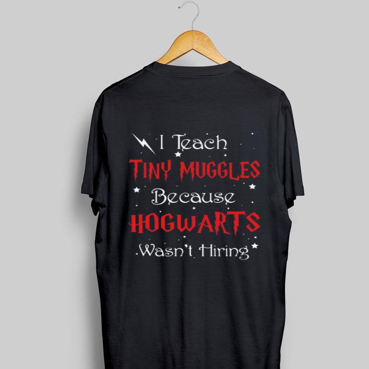 Harry Potter I Teach Tiny Muggles Because Hogwarts Wasn’t Hiring shirt 8