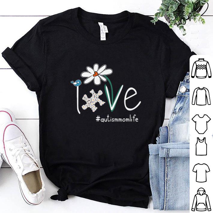 Hot Flower love #autismmomlife shirt 7