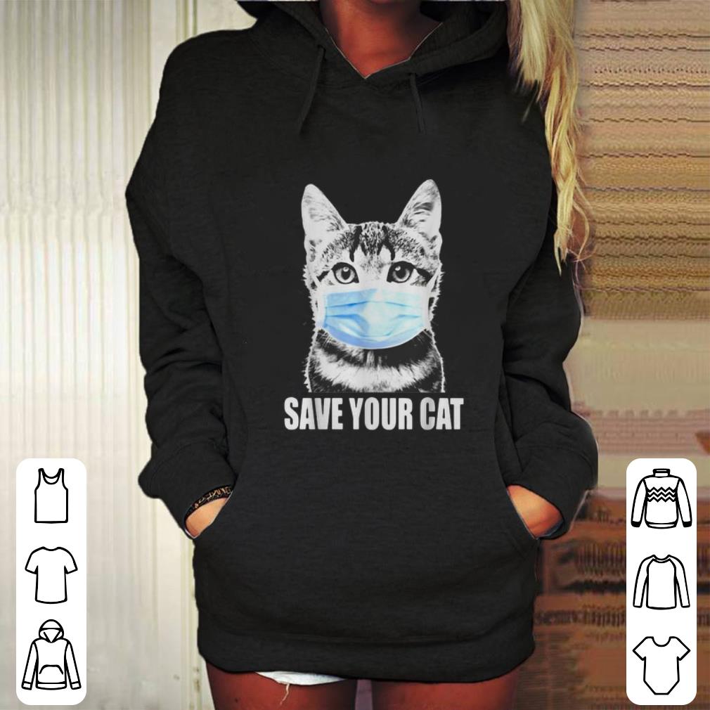 Hot Save your cat coronavirus shirt