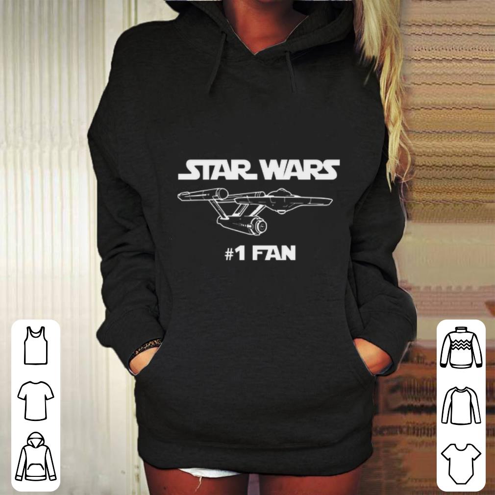 Hot Star Wars #1 Fan mashup Star Trek shirt