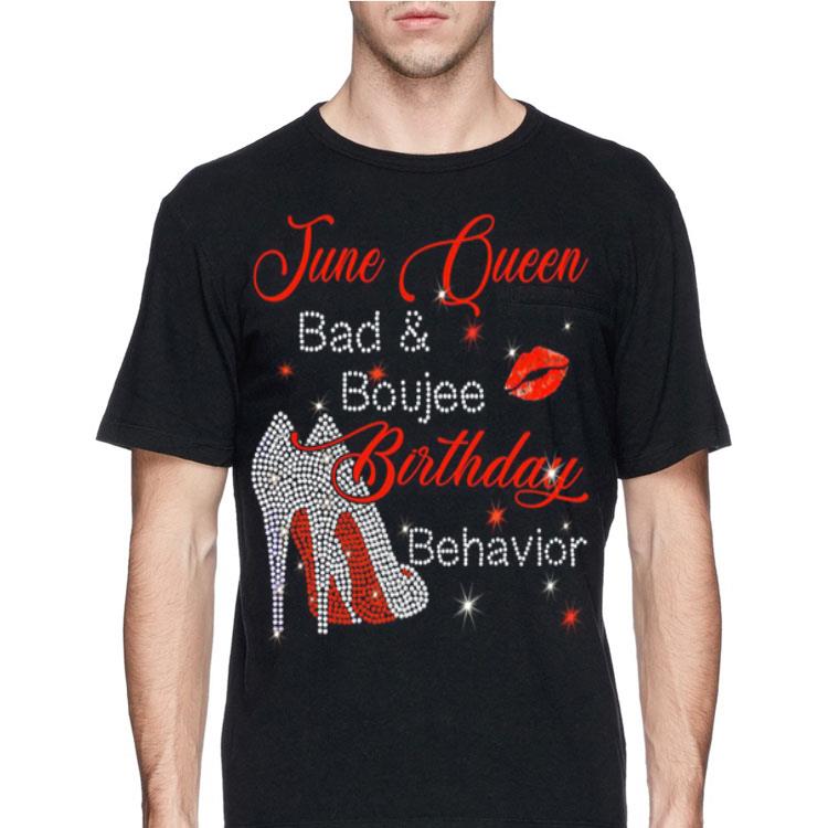 June queen bad & Boujee birthday behavior sweater 12 June queen bad & Boujee birthday behavior sweater