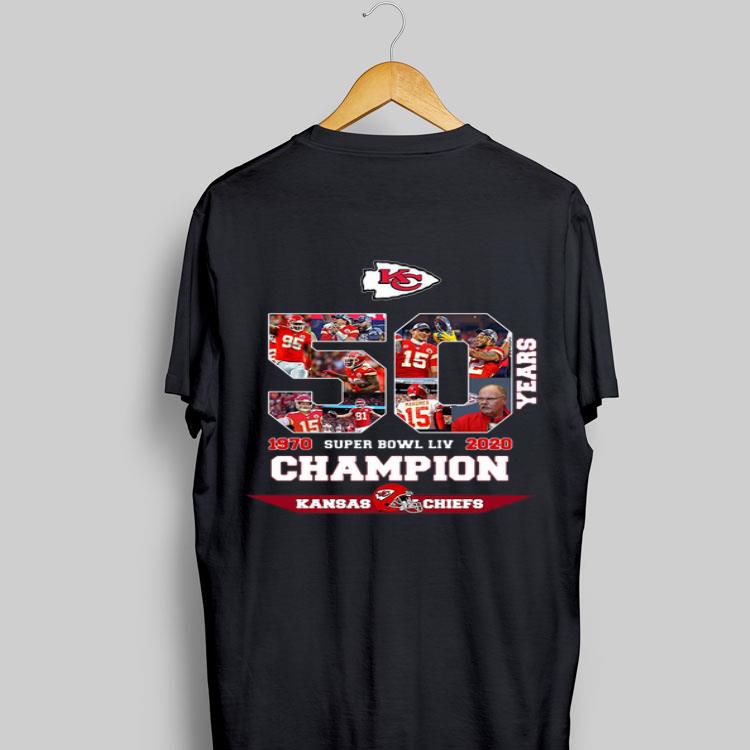 Kansas City 50 Years Super Bowl LIV Champions 1970 2020 shirt 8
