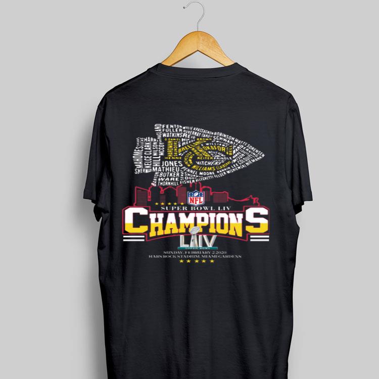 Kansas City Chiefs Nfl Super Bowl Liv Champions shirt 8