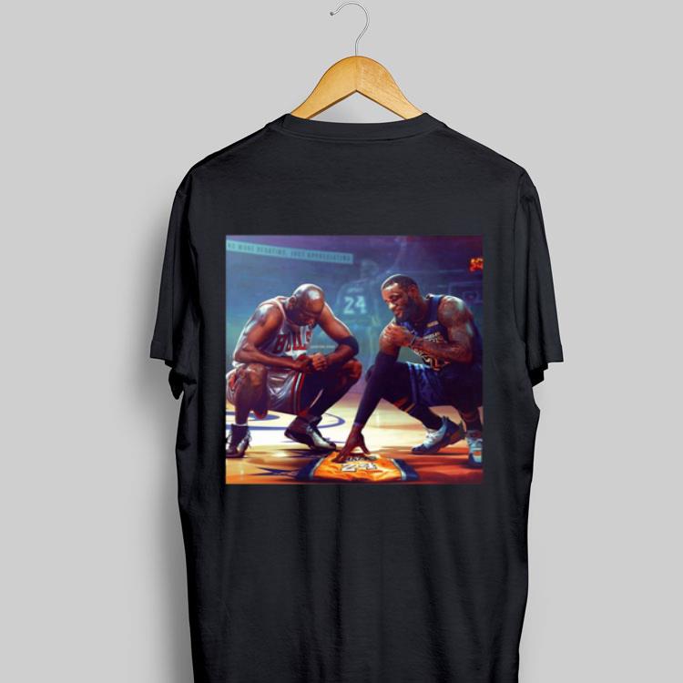 Michael Jordan Lebron James RIP Kobe Bryant shirt 9