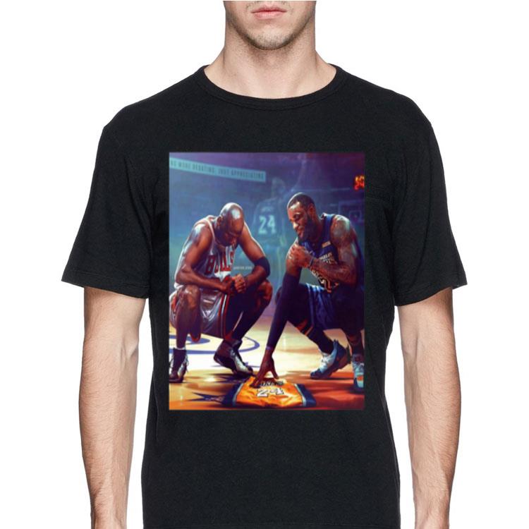 Michael Jordan Lebron James RIP Kobe Bryant shirt 12 Michael Jordan Lebron James RIP Kobe Bryant shirt