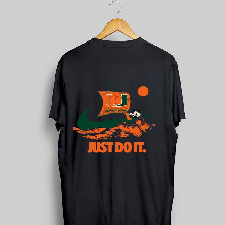 Mickey Mouse Hurricane Just Do It shirt 8