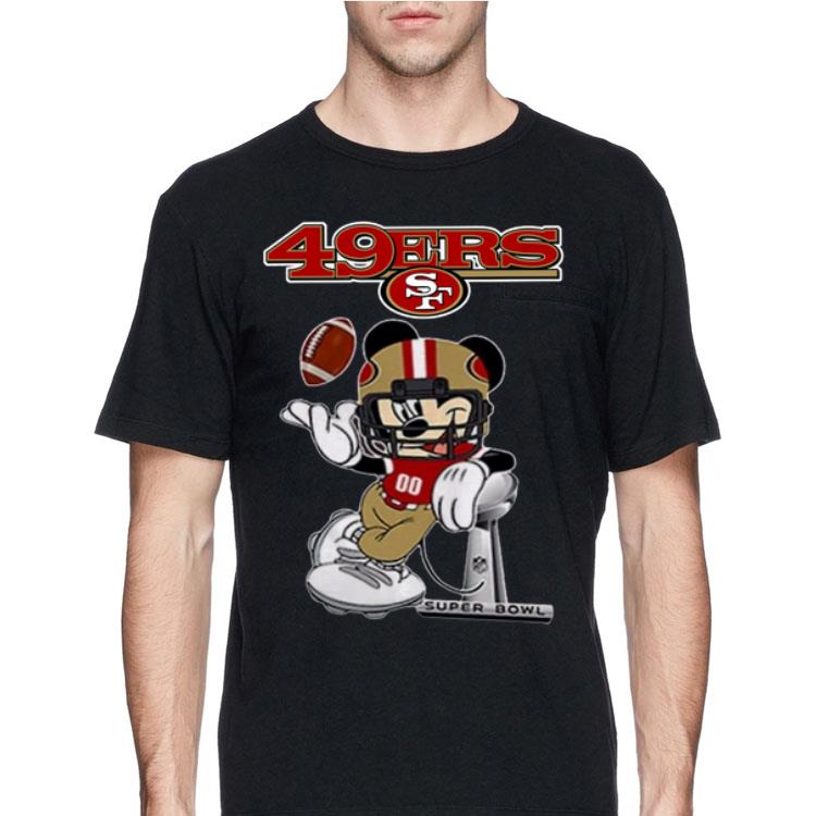 Mickey Mouse San Francisco 49ers Super Bowl shirt 12 Mickey Mouse San Francisco 49ers Super Bowl shirt