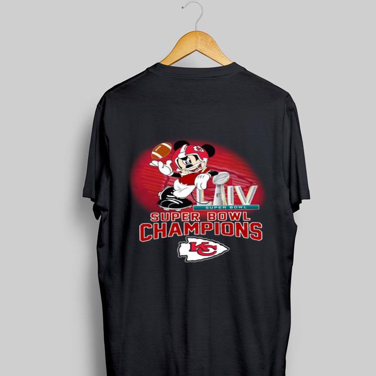 Mickey Mouse Super Bowl Champions Kansas City Chiefs shirt 8