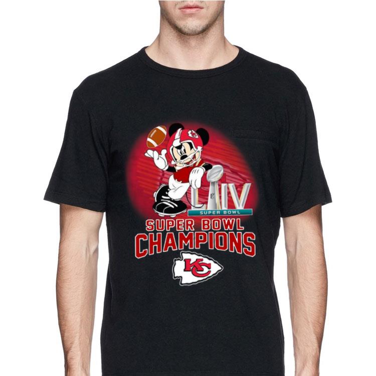 Mickey Mouse Super Bowl Champions Kansas City Chiefs shirt 12 Mickey Mouse Super Bowl Champions Kansas City Chiefs shirt