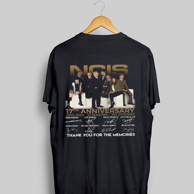 NCIS 17th anniversary 2003 – 2020 thank you for the memories shirt 9