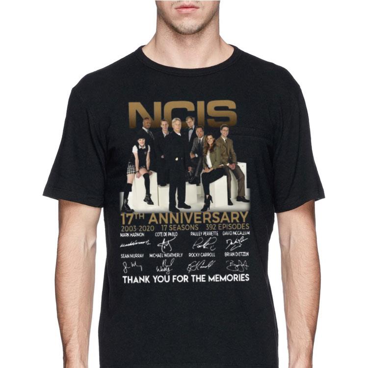NCIS 17th anniversary 2003 – 2020 thank you for the memories shirt 12 NCIS 17th anniversary 2003 – 2020 thank you for the memories shirt