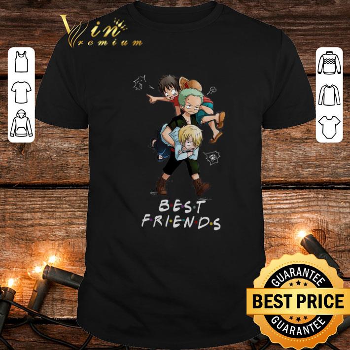 Original Best Friends Monkey D. Luffy Roronoa Zoro Sanji One Piece shirt 7