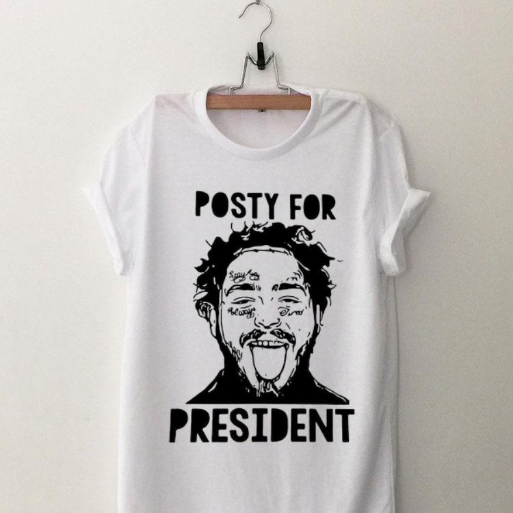 Post Malone posty for president shirt 8