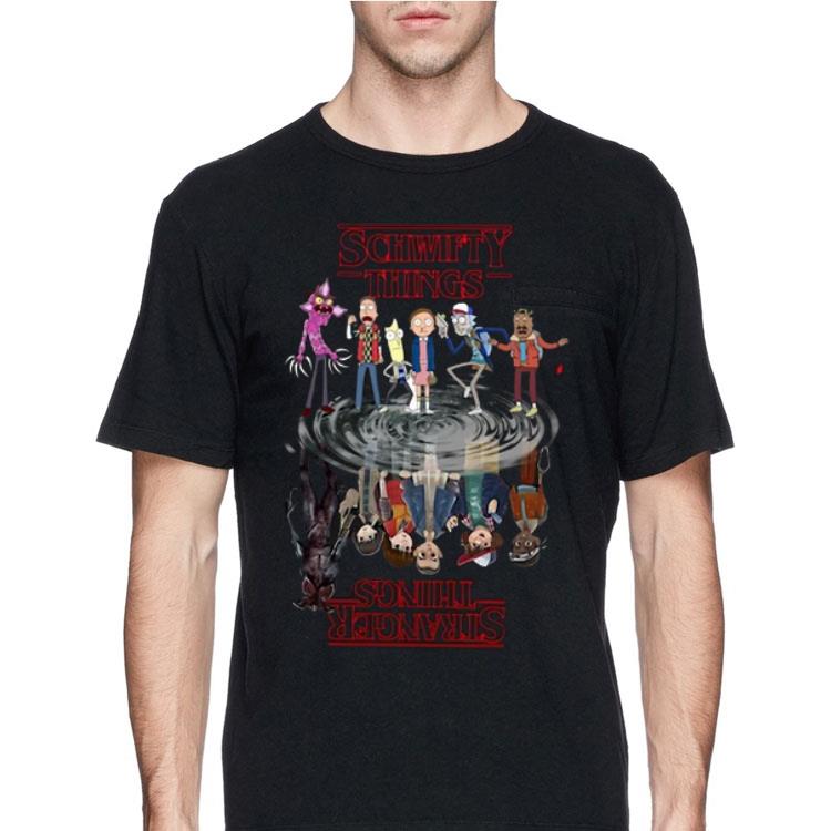 Rick And Morty reflection water mirror Stranger Things shirt 12 Rick And Morty reflection water mirror Stranger Things shirt