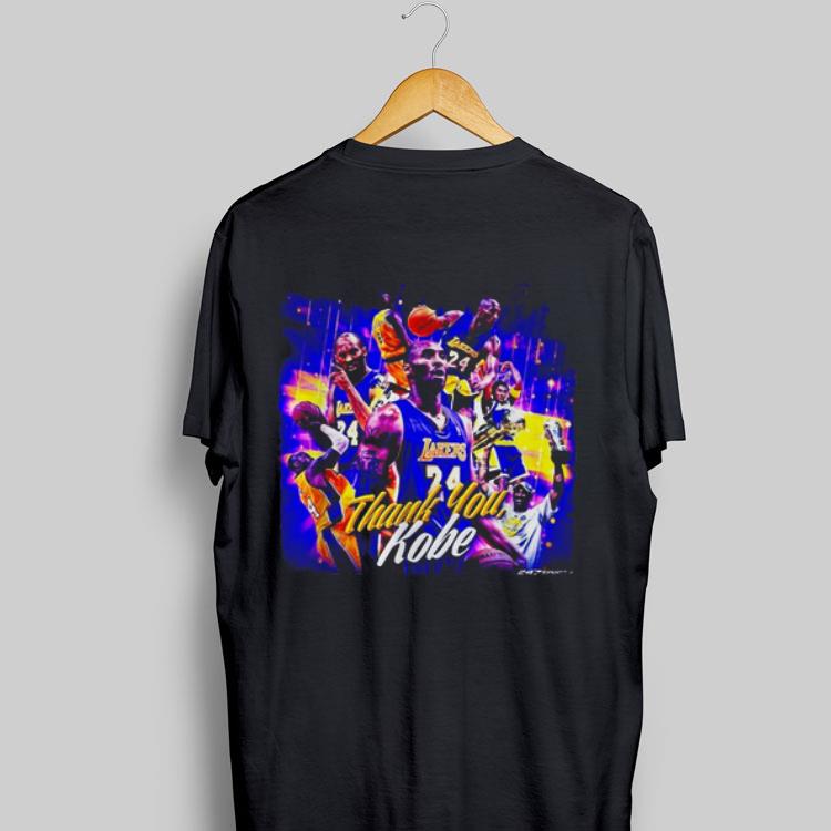 Rip Lakers thank you kobe shirt 8