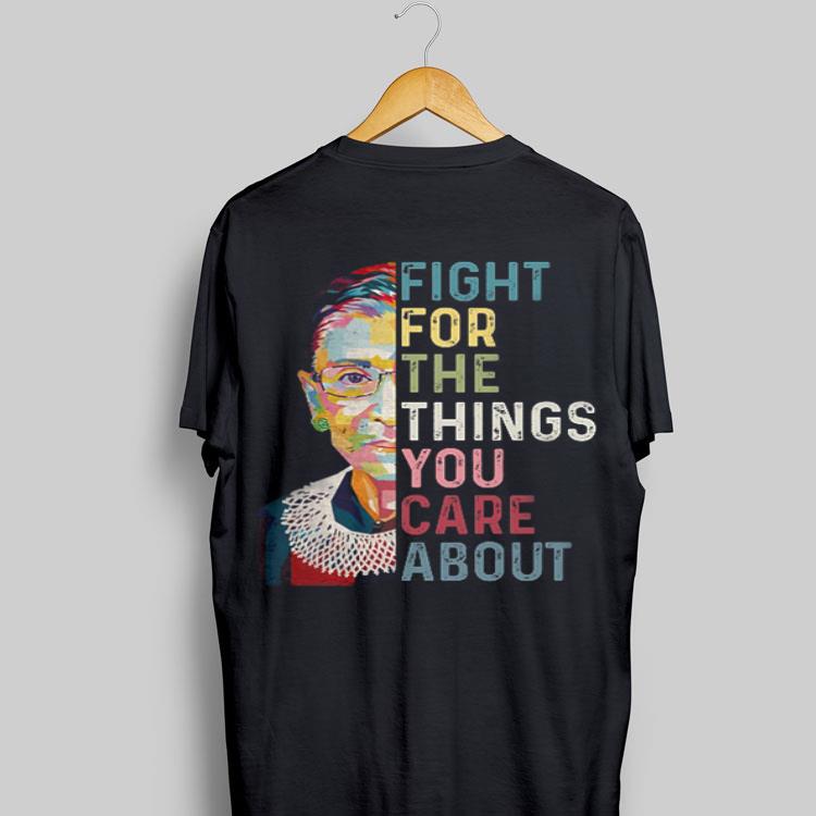 Ruth Bader Ginsburg RGB fight for the things you care about sweater 9