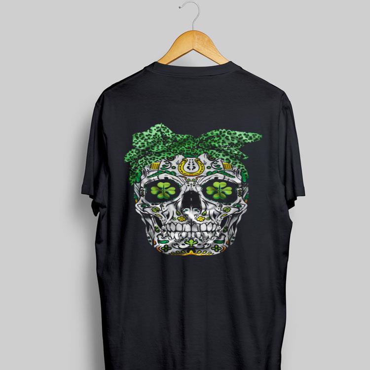 Skull Bandana St Patricks Day shirt 9