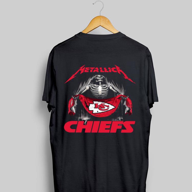 Skull Metallica Kansas City Chiefs shirt 8